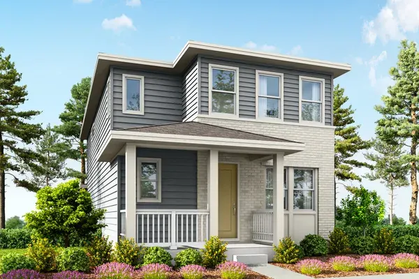 Silverleaf home exterior, Elevation E Prairie at Arras Park