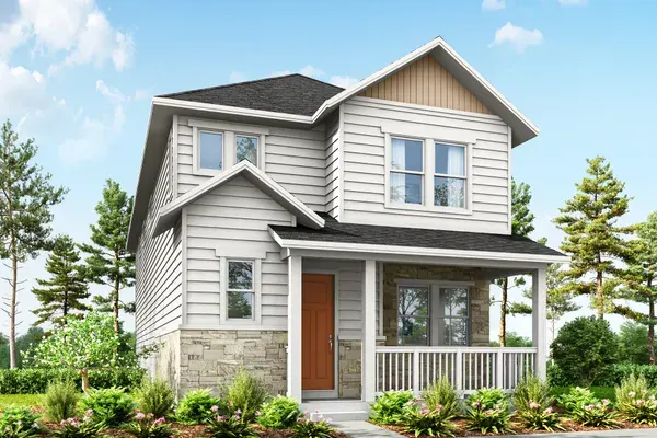 Snowmass home exterior, Elevation H Hill Country at Painted Prairie