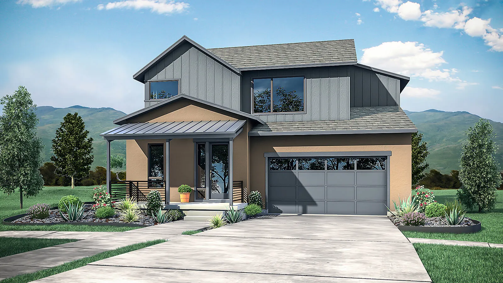 The Concerto collection home design at West Grange in Longmont, CO 80503