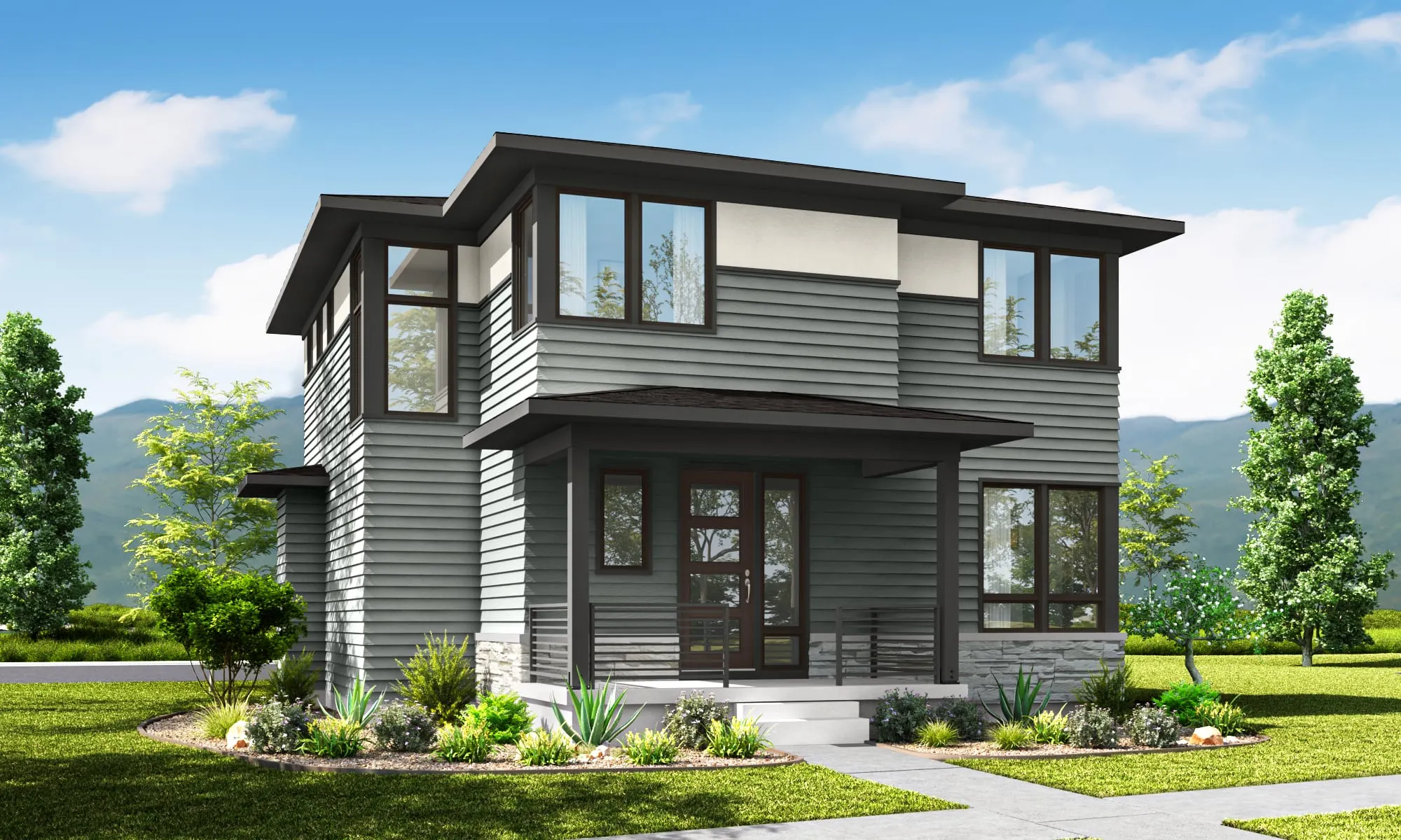 The Virtuoso collection home design at West Grange in Longmont, CO 80503