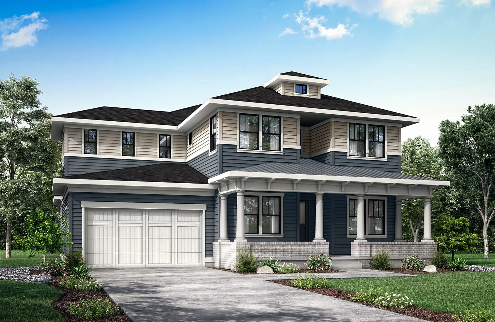 The Aspen Collection collection home design at Westerly in Erie, CO 80516